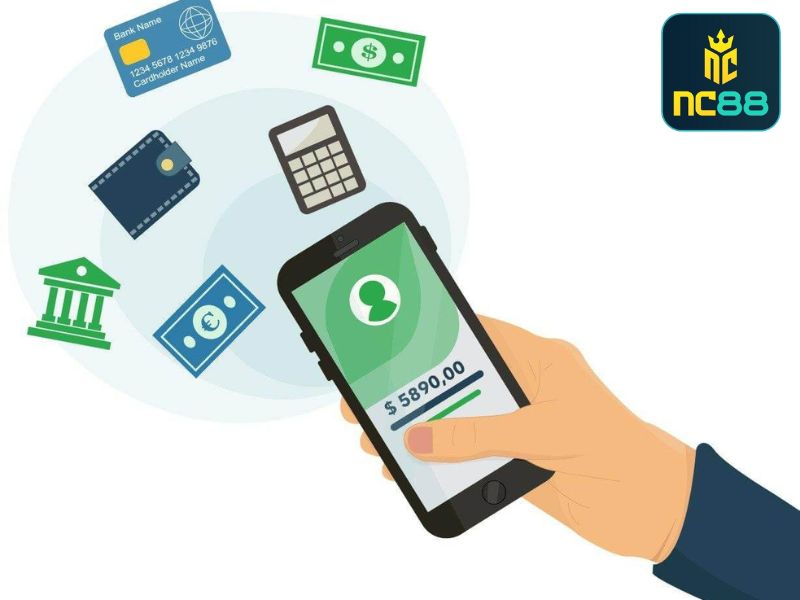 Lựa chọn phương thức giao dịch để nạp tiền vào NC88