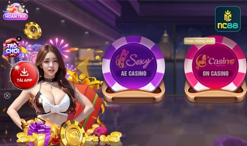 Live Casino – Không khí sòng bạc thực thụ, trải nghiệm chân thật từng giây