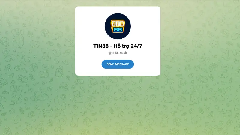 Telegram - kênh liên hệ TIN88 mang lại sự an toàn tối đa